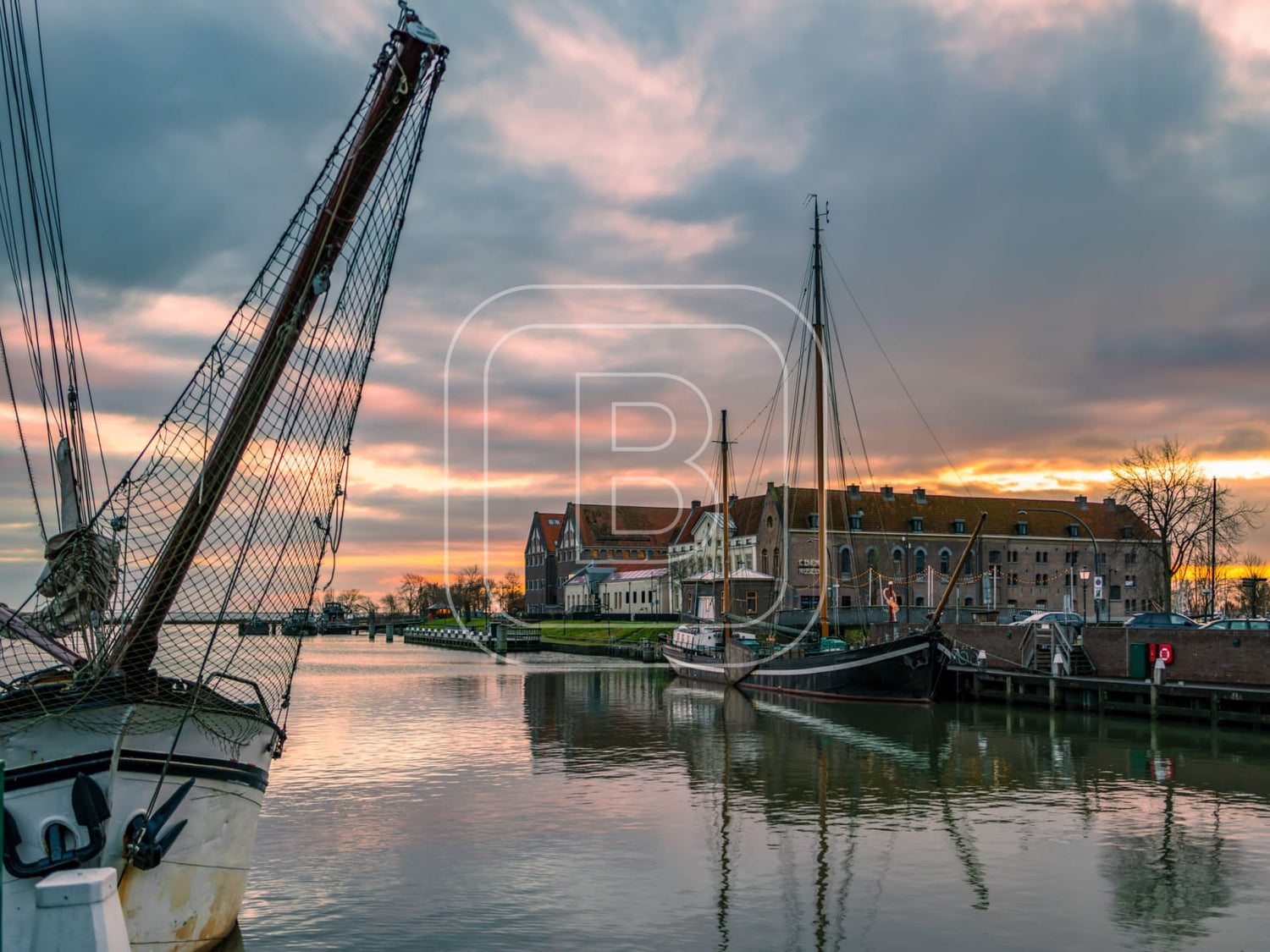 OOSTEREILAND_varend_erfgoed_Zonsondergang