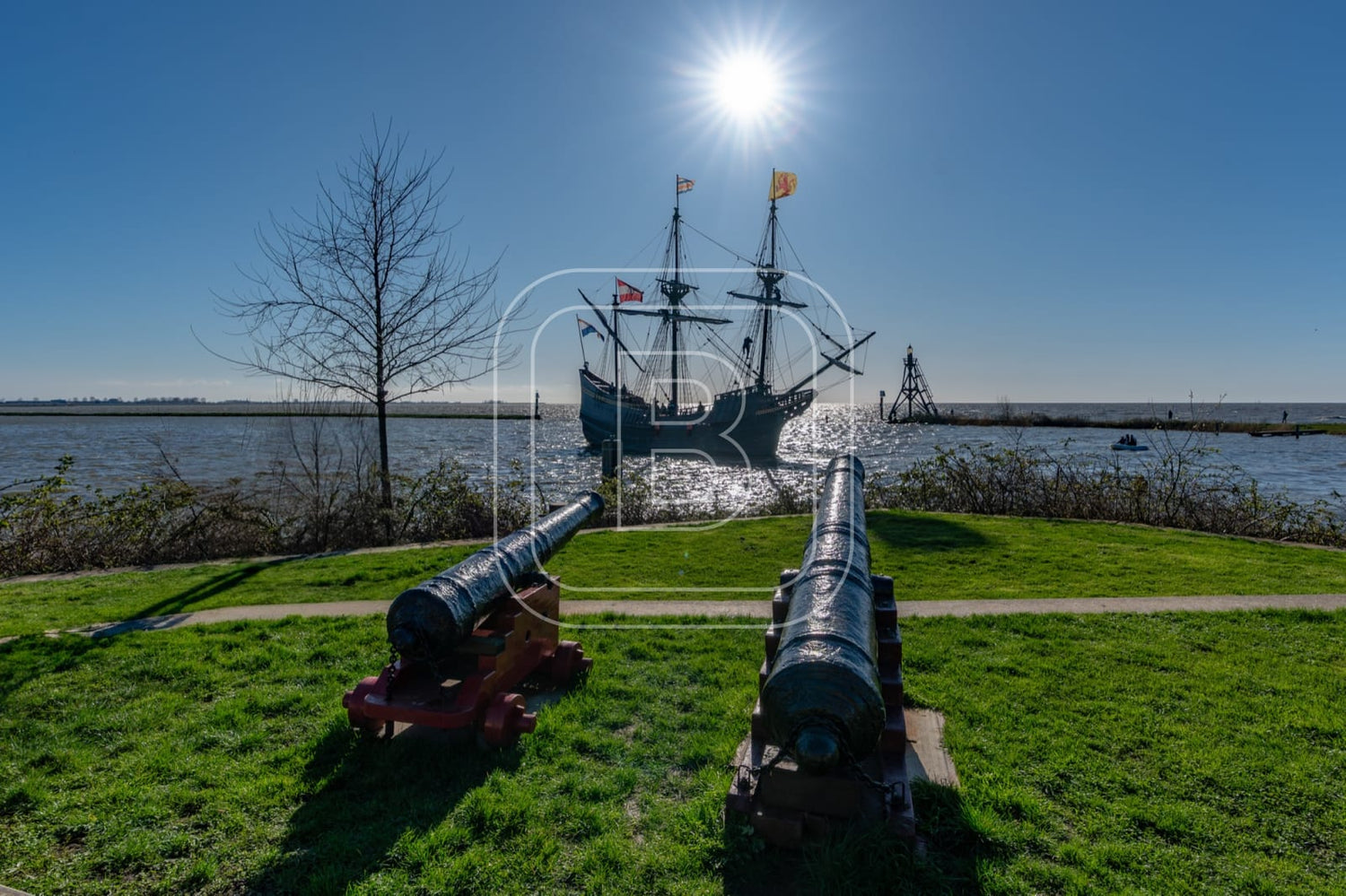 LANDSCHAP_HAVENLICHT_halve_maen_liggend