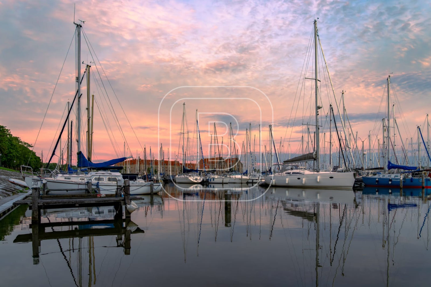 GRASHAVEN_OOSTEREILAND_Zonsondergang_ZOMER