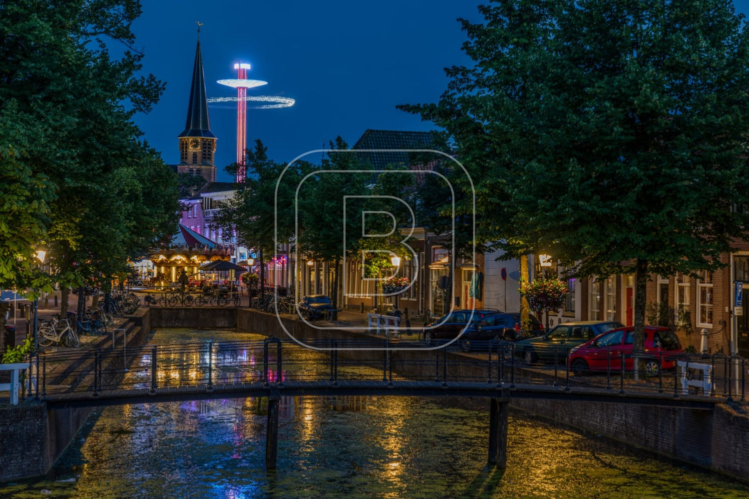 kermis_grote_kerk_kippebruggetje_liggend